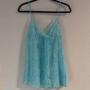 Victoria’s Secret Light Blue Lace Nightie, XS